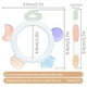 thumbnail image 2 of Anti-eating Hand Teether, Baby Food Grade Silicone Molar Stick Bite Bite Music, Starry Sky Contact Point Soothing Teether, 2 of 4