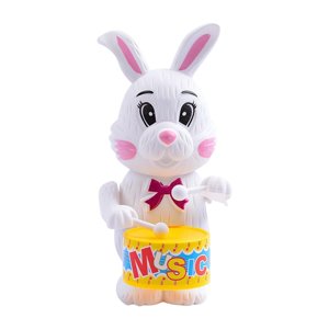 Bothyi - Conejo Tamborileando Juguete Con Mecanismo De Relojería Regalo De Pascua Conejito Interactivo Para Niños