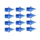 thumbnail image 3 of 12 clavos de repuesto para zapatillas de pista, clavos de aleación de aluminio y carbono de 7 mm para zapatillas de pista para carreras de corta dista Azul, 3 of 5