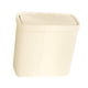 thumbnail image 3 of Papelera De Baño Estrecha Y Delgada Rectangular Para Inodoro, Papelera Multiusos De Color Blanco Crema, 3 of 6