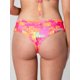 thumbnail image 2 of Bottom de Bikini Daikiri Mujer Calzón Pretina Ancha Sin Elasticos Patchwork Naranjo Flúor Protección UV50+, 2 of 3
