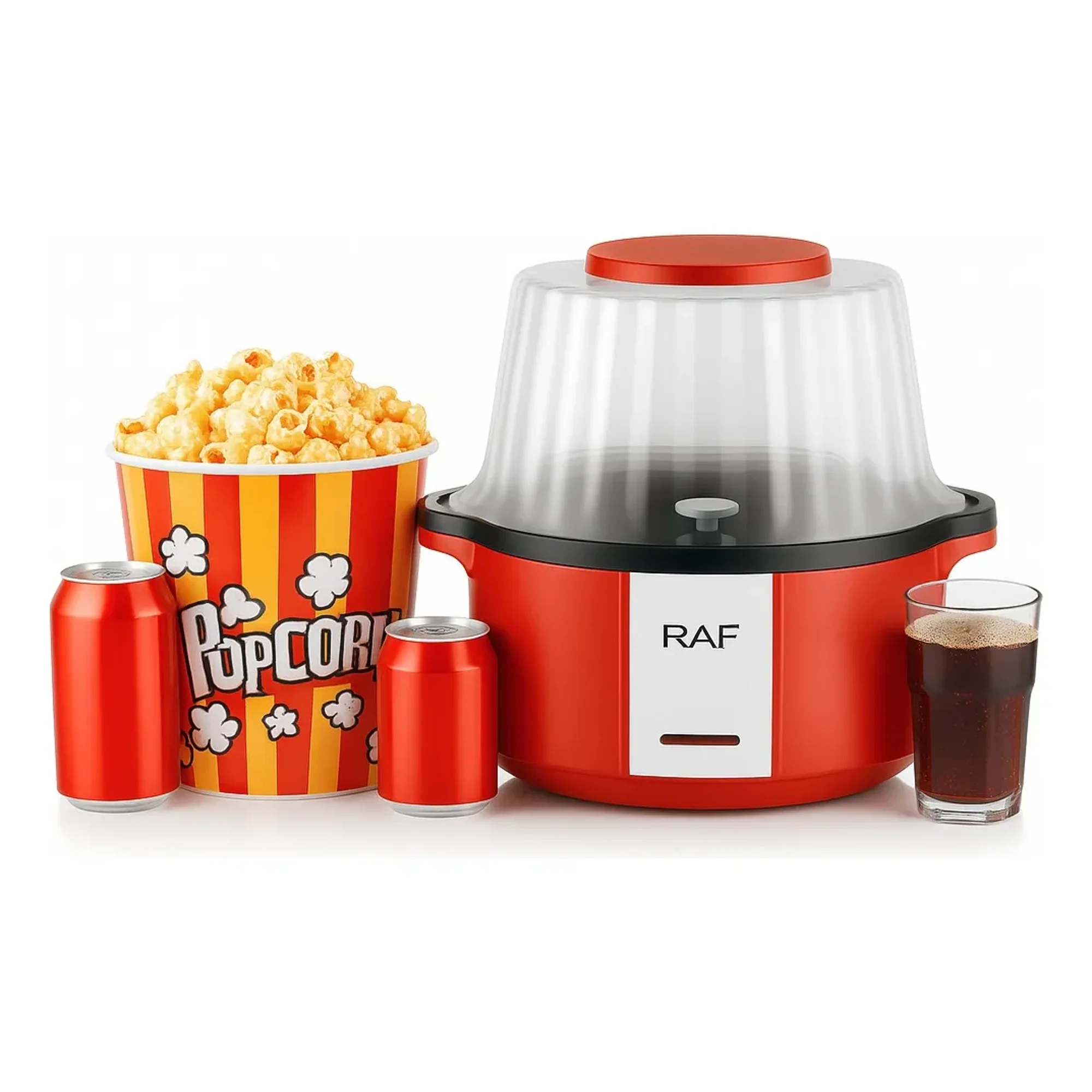 Raf - Máquina De Palomitas Cabritas Popcorm 700w Sin Aceite