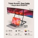 thumbnail image 2 of Monitor Triple De 15 6 Full Hd Ips Pro Max, 2 of 9