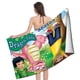 thumbnail image 4 of Cuentos de Dragones Toalla de playa de secado rápido con diseño temático, regalo para mujeres y niñas, ideal para cumpleaños, fans, amantes de la música, uso en la playa o al aire libre, 78 × 160 cm, 4 of 6