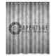 thumbnail image 1 of Cortina de ducha Aperture Science Aperture Laboratories, juego de cortinas de baño con ganchos, tamaño 60 x 72 pulgadas, 1 of 3