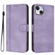 thumbnail image 1 of Funda Cartera para iphone 15 Plus Protección 360° con Ranuras para Tarjetas y Soporte Morado, 1 of 6