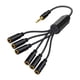 thumbnail image 4 of Cable De Extensión Divisor De Auriculares Sin Interferencias Para Auriculares De Teléfono Portátil De 1 A 6, 4 of 5