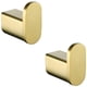 thumbnail image 1 of Gancho Para Toallas En Oro Cepillado Ganchos Dorados De Acero Inoxidable Sus304 Para Pared, 1 of 9