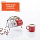 thumbnail image 3 of Tazas de Espresso Imusa 90 ml Rojo/Blanco 4 piezas Diseño ESTRELLA, 3 of 7