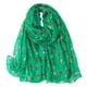 thumbnail image 1 of Bufanda chal ligera con estampado navideño para mujer para festivales y fiestas, 1 of 5
