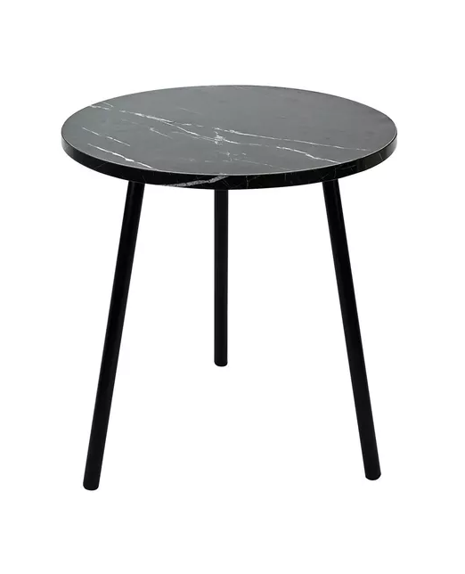 Genérico - Mesa Apoyo Redonda Arm. Mod. 39X39X40 Cm