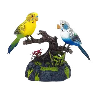 Bothyi - Parrots Para Niños Descripción De Juguete Accesorio De Accesorios De La Oficina En El Hogar Decoración Del Escritorio Para Regalo