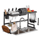 thumbnail image 1 of Escurridor Trastes Platos Fregadero Nivel Ajustable Acero Carbono Inox, 1 of 9