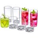 thumbnail image 1 of Vasos de plástico Amazing Abby 355 ml/453 ml, pack de 8, 1 of 6