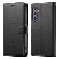 Funda Para Foxdock Samsung Galaxy S25– Cuero Premium, 3 Ranuras Para Tarjetas, Protección Contra Impactos