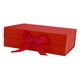 thumbnail image 5 of Caja De Regalo Con Cinta Fácil De Montar Reutilizable Para Cajas De Cupcakes De Recuerdo Rojo, 5 of 5