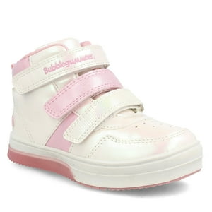 Botín Niña Luces Bubblegummers Neon Rosado