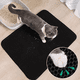 thumbnail image 2 of Tapete Recolector De Arena Para Gatos Grande 70 X 50 Arenera Color Negro, 2 of 3
