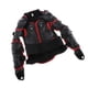thumbnail image 3 of Chaqueta de moto de cuerpo completo Protector de pecho Negro + Rojo L, 3 of 5