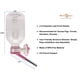 thumbnail image 2 of Botella comedero Para Cobayas Color Rosa 300 Ml, 2 of 9