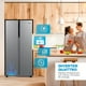 thumbnail image 3 of Refrigerador Side by Side No Frost 442 Litros Mdrs619Fge50, 3 of 10