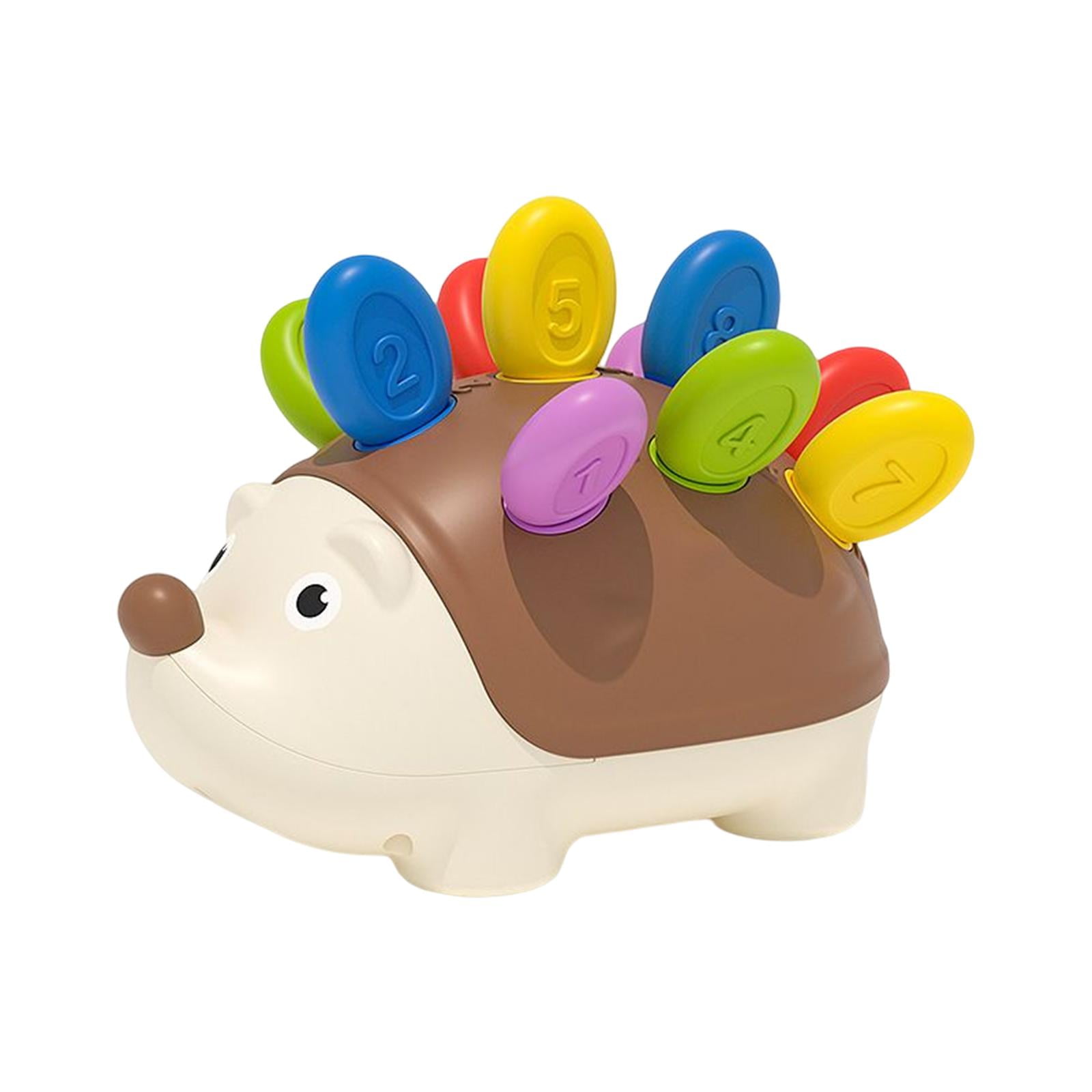 Magideal - Multifunción Montessori Erizo Juguetes Mano Ojo Coordinación Juguetes Actividades De Aprendizaje Juguetes Preescolares Para Estudiantes Niños Pequeños