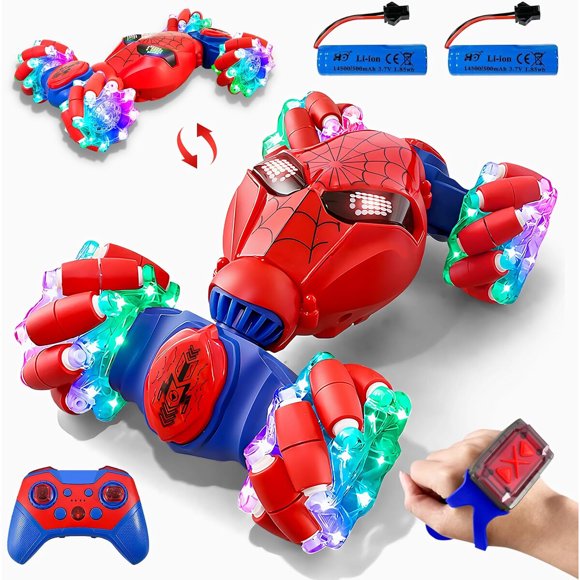 Spider RC Gesture Sensing Stunt Car Toys for Boys 3-14 Year