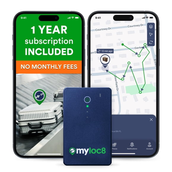 GPS Tracker MYLOC8 Edge para equipaje con seguimiento en tiempo real