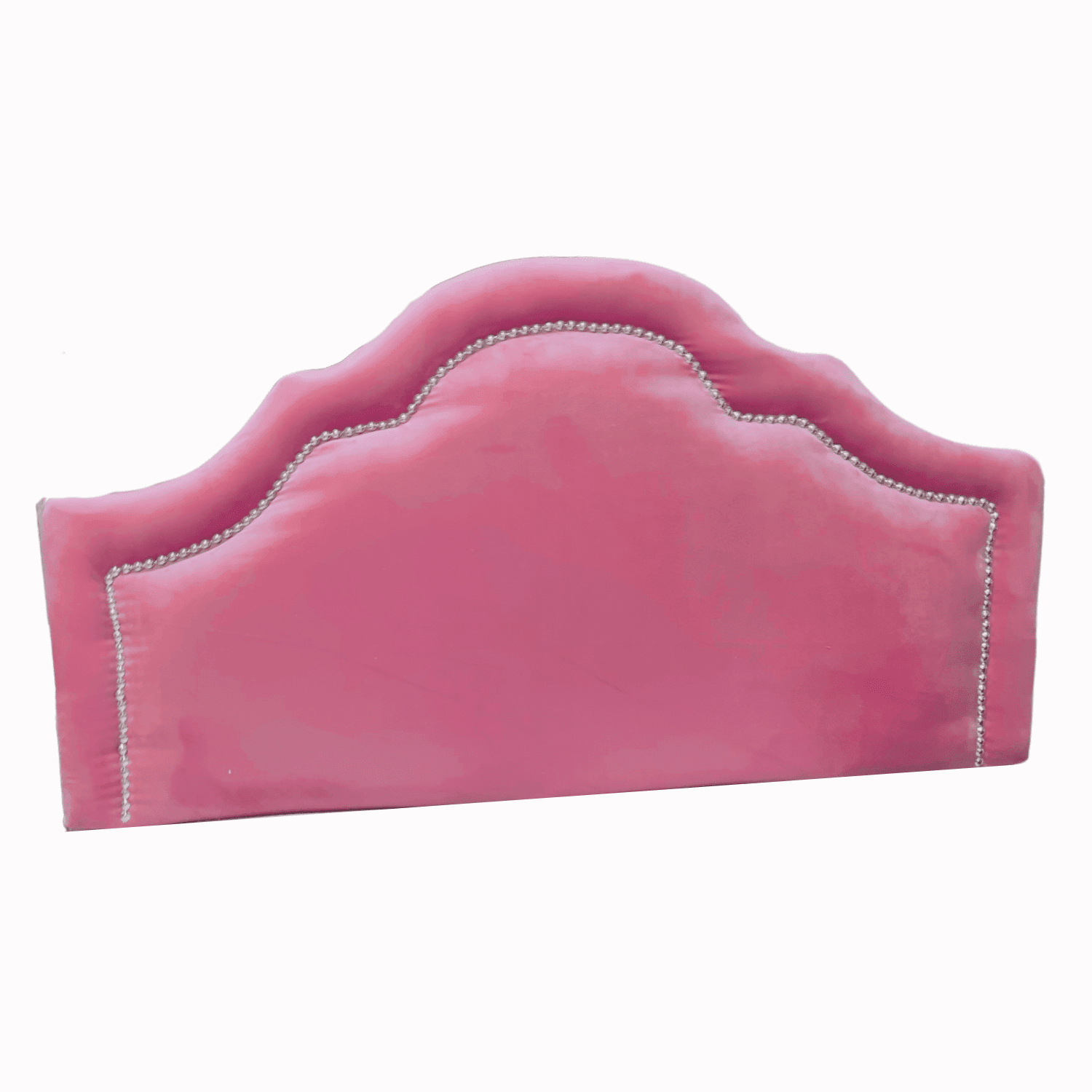 Muebles Rimar - Respaldo Reina De 1 1/2 Plaza Palo Rosa Felpa