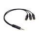 thumbnail image 3 of Cable De Extensión Divisor De Auriculares Sin Interferencias Para Auriculares De Teléfono Portátil De 1 A 3, 3 of 5