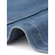 thumbnail image 5 of Vestidos de mezclilla INSPIRE CHIC para mujeres, regreso a clases, con botones, cuello en V, sin mangas, sin cuello, mini vestido de mezclilla con bolsillos XS Azul Claro, 5 of 6