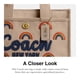 thumbnail image 4 of Bolso Tote Cargo Arcoíris Coach en Lona 34x25x16 cm, 4 of 6