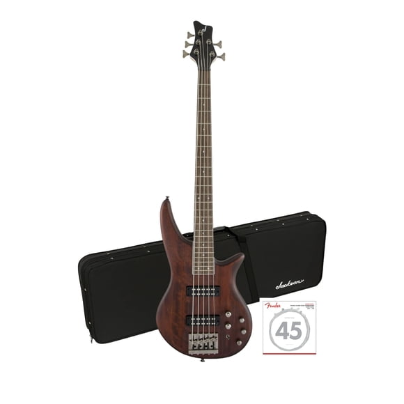 Bajo Eléctrico Jackson JS Series Spectra JS3V de 5 Cuerdas Nogal