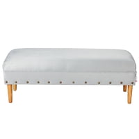 Bodevir - Banqueta Provenza Tachas 2C Felpa 04 Gris