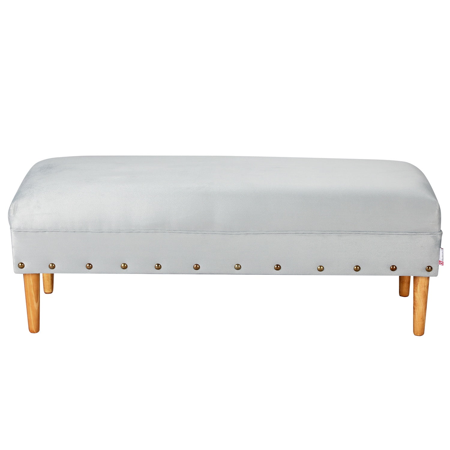 Bodevir - Banqueta Provenza Tachas 2c Felpa 04 Gris