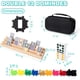 thumbnail image 2 of Domina Mexican Train Doble 12 con 4 Bandejas de Madera, 2 of 3