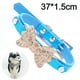 thumbnail image 3 of Collar de moda de cuero con baño de diamantes y anillas para paseos con cachorros, gatos, cachorros y gatitos., 3 of 5