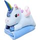 thumbnail image 1 of Peluche Almohadilla + Manta Térmica de 1 Plaza celeste, 1 of 4