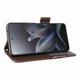 thumbnail image 5 of Funda Cartera para Motorola X70 Air Tapa Flip con Ranuras y Soporte Marrón, 5 of 5