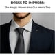 thumbnail image 2 of Corbata para hombre Man of Men de 145,99 cm x 7,49 cm, 2 of 3