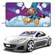 thumbnail image 1 of Bonkers Parasol para Parabrisas Delantero Protector Plegable, Visera Solar para Auto Bloquea Rayos UV Mantiene tu Vehículo Fresco 130cm*70cm, 1 of 6