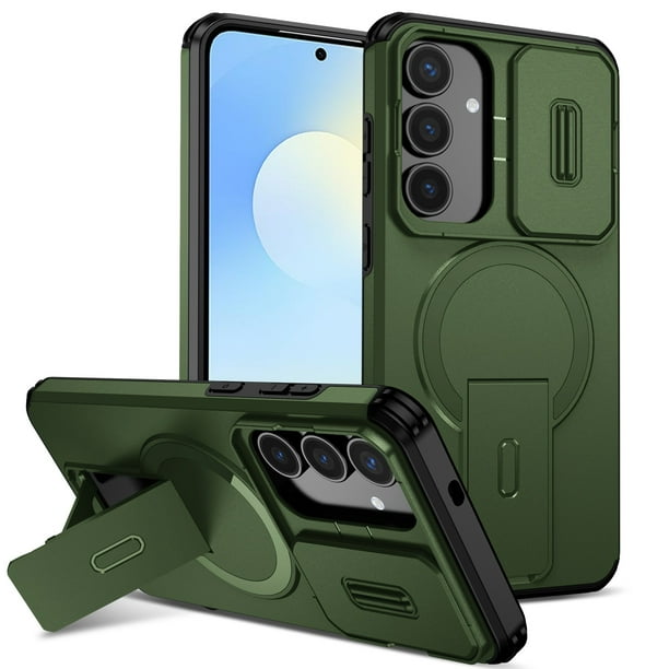 Funda FOXDOCK para Samsung Galaxy S25 FE – Magnética Antigolpes con Soporte y Protección Doble