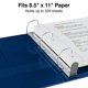 thumbnail image 3 of View Binder Staples 82687, resistente, 1.5 pulgadas, azul, 3 of 7