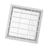 Magideal - Grilla De Desagüe Del Piso, Cubierta De Drenaje Del Baño, Reemplazo Cuadrado, Pp, Drenaje Portátil De Piscina Multipropósito, Piscina Del Desagüe Prin 9 Pulgadas