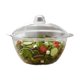 thumbnail image 1 of Ensaladera bowl acrílico con tapa 22cm Transparente, 1 of 3