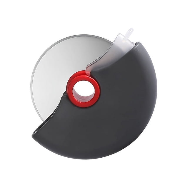New Pizza Cutter With Assorted Colors, Round Roller Cookie Maker With Protective Case, Detachable And Washable Stainless Steel Pizza Cutter Baking Tool