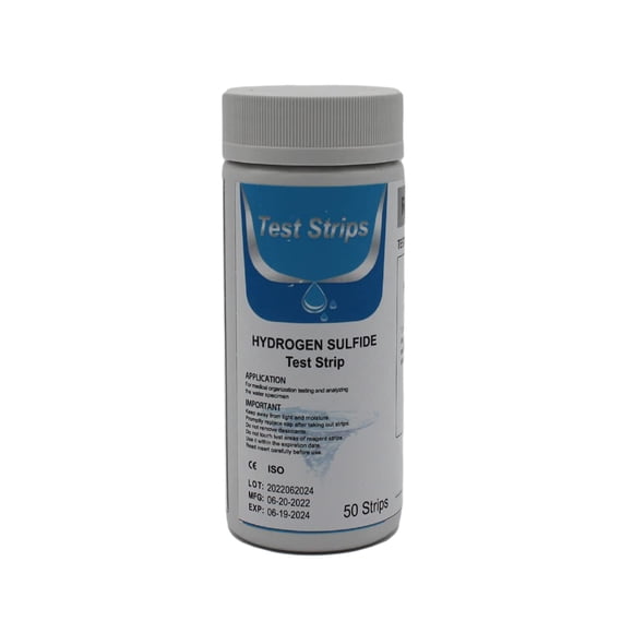 Tiras de prueba de agua Envig sulfuro de hidrógeno - paquete de 50