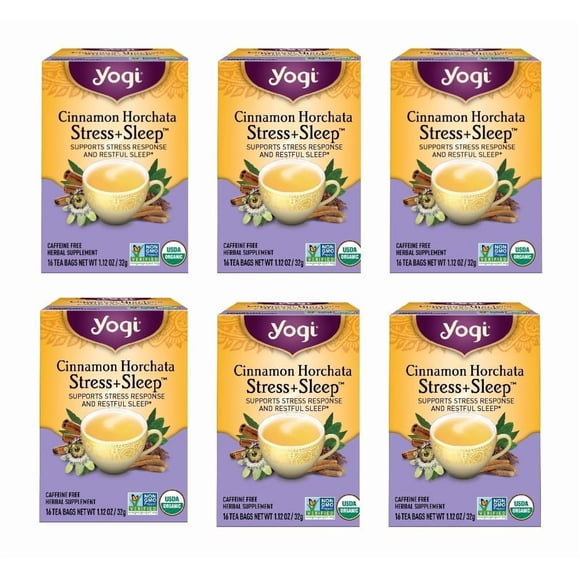 Yogi Tea Canela Horchata Stress Sleep Organic 96 bolsas
