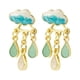thumbnail image 1 of Cute Rainy Cloud Earrings: Creative Gift for Women & Girls - Drop Oil & Tassel Jewelry, 1 of 5