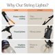 thumbnail image 5 of Luces de guirnalda para exterior Brightech Ambience Pro, 15 LED, 15 m, 110 V, 5 of 7